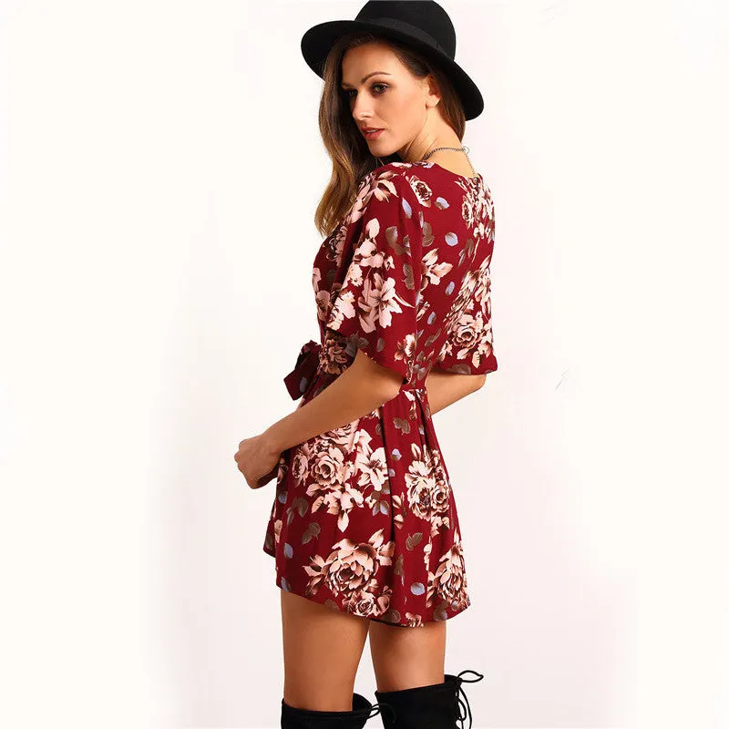 Kimberly Floral Romper