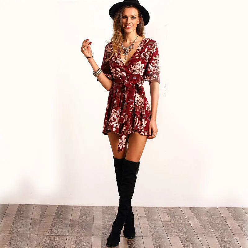 Kimberly Floral Romper