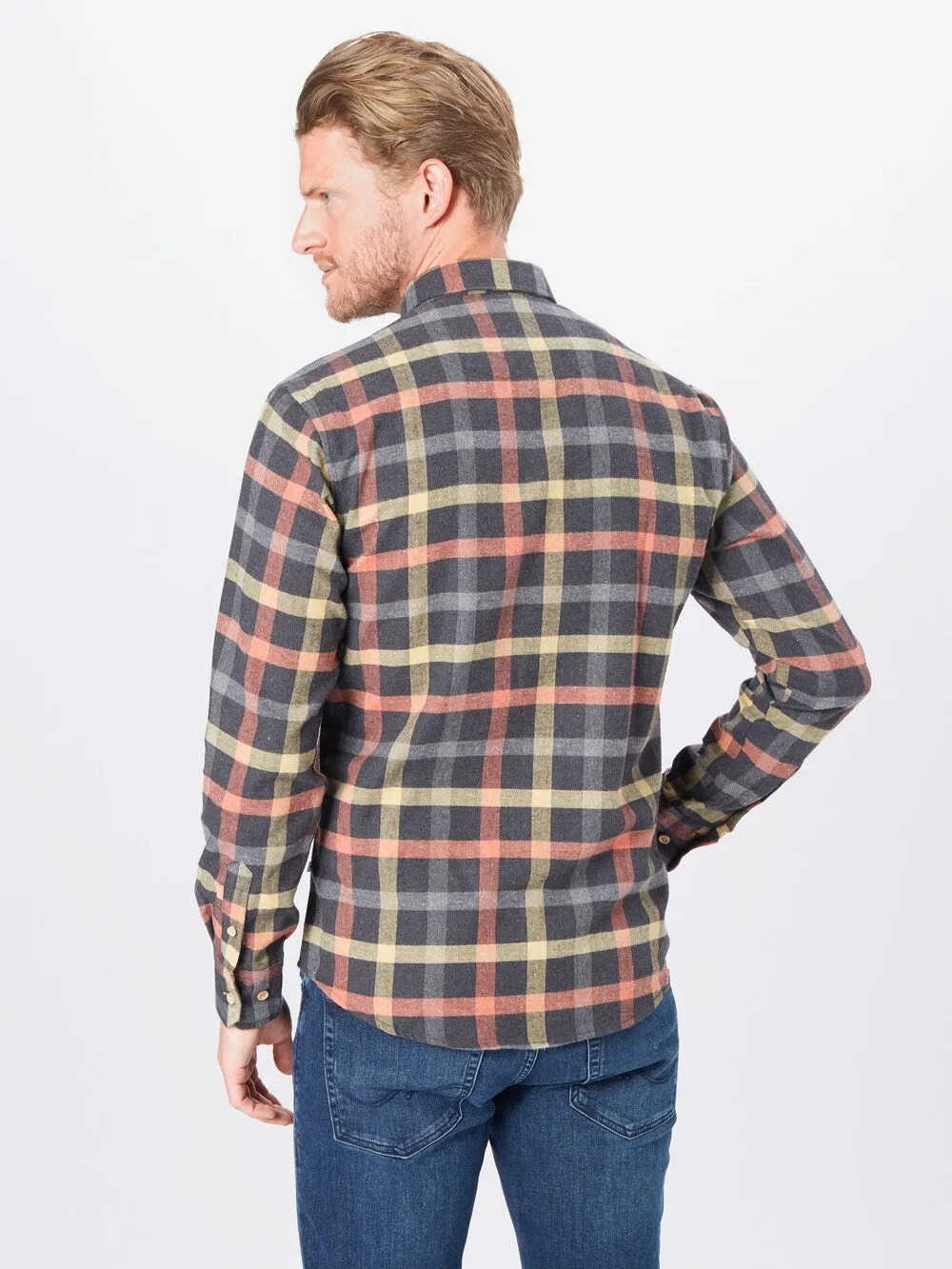 Kronstadt Dean Slim Fit Button Down Shirt, Mixed Colors
