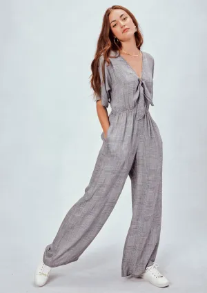Marcela Plaid Jumpsuit