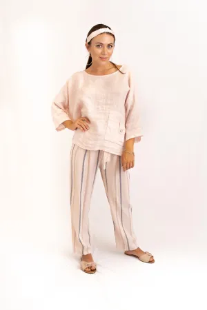 Me & Gee - Top with Button Back Detail