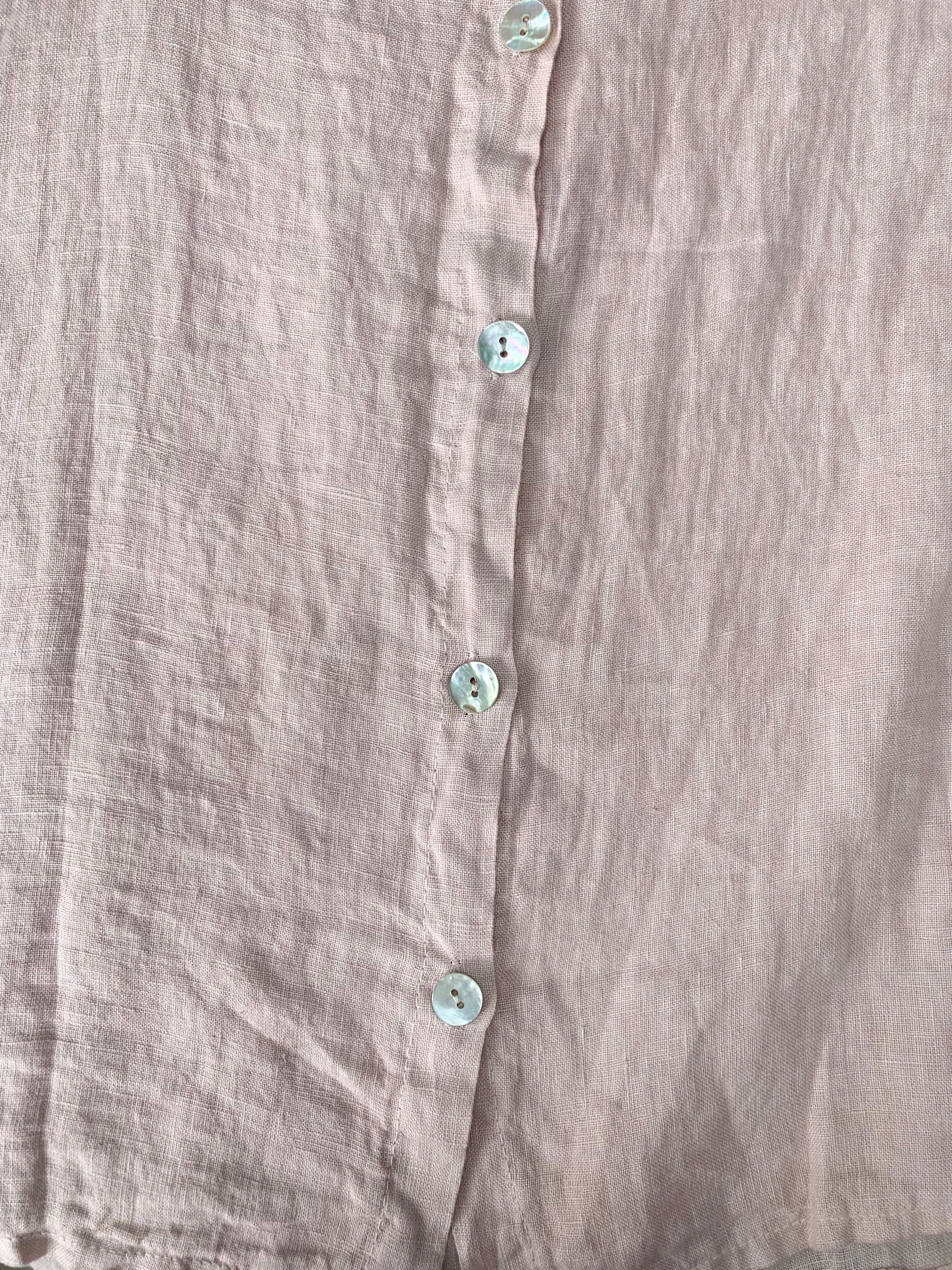 Me & Gee - Top with Button Back Detail