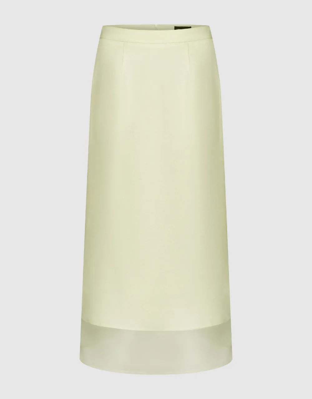 Midi A-Line Skirt