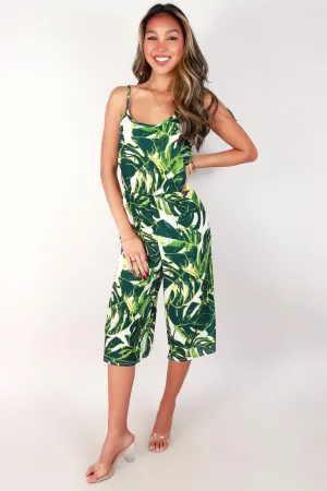 MONSTERA JUMPSUIT