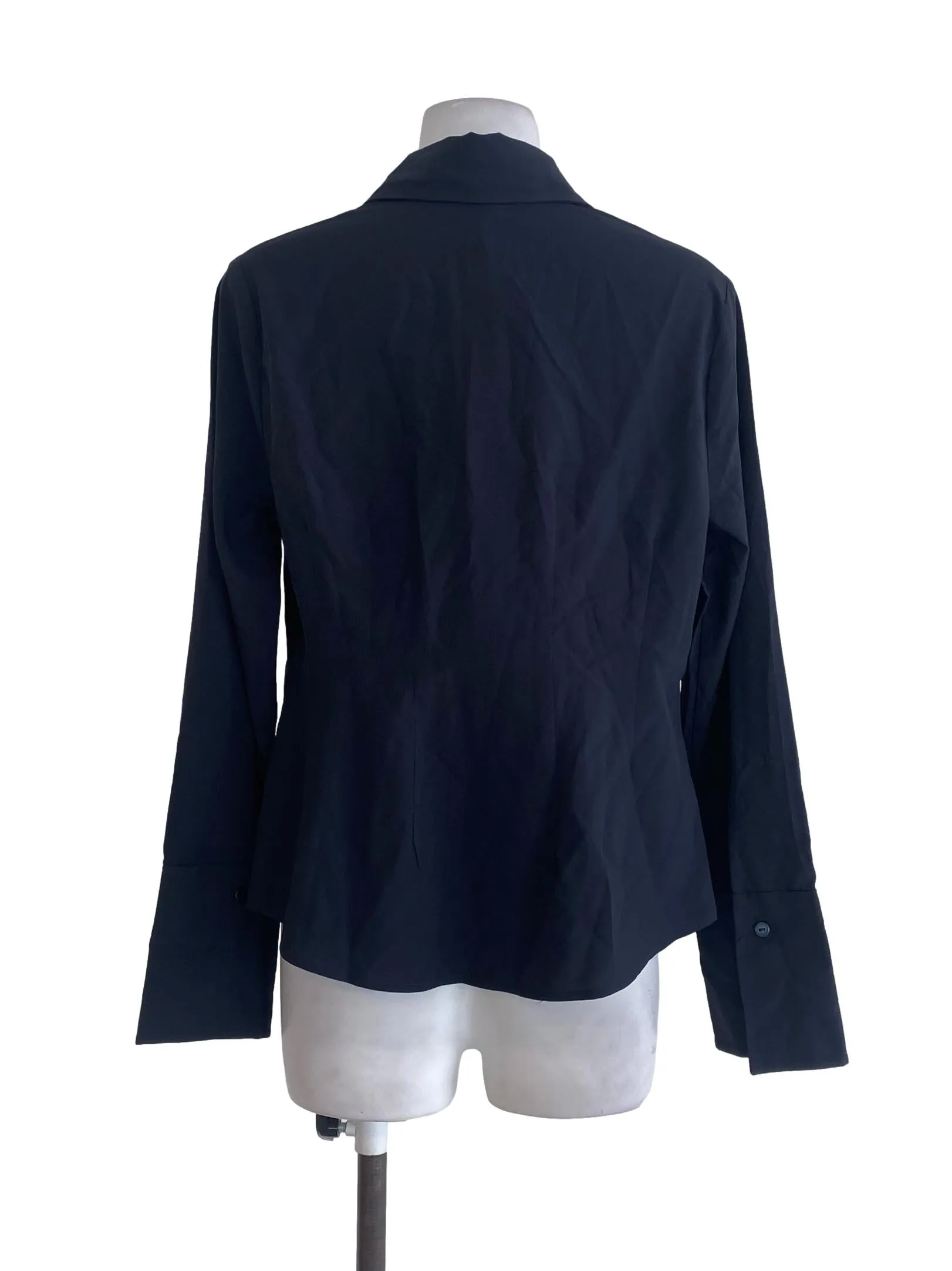 Navy Blue Blouse