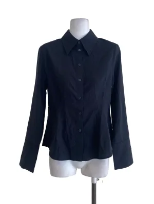 Navy Blue Blouse