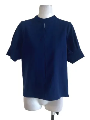 Navy Blue Plain Top