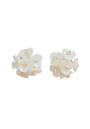 Pearl Bouquet Studs