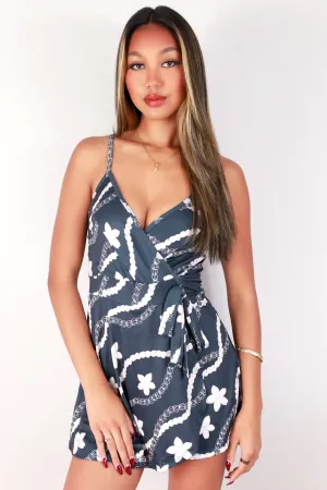 PIKAKE PLUMERIA ROMPER