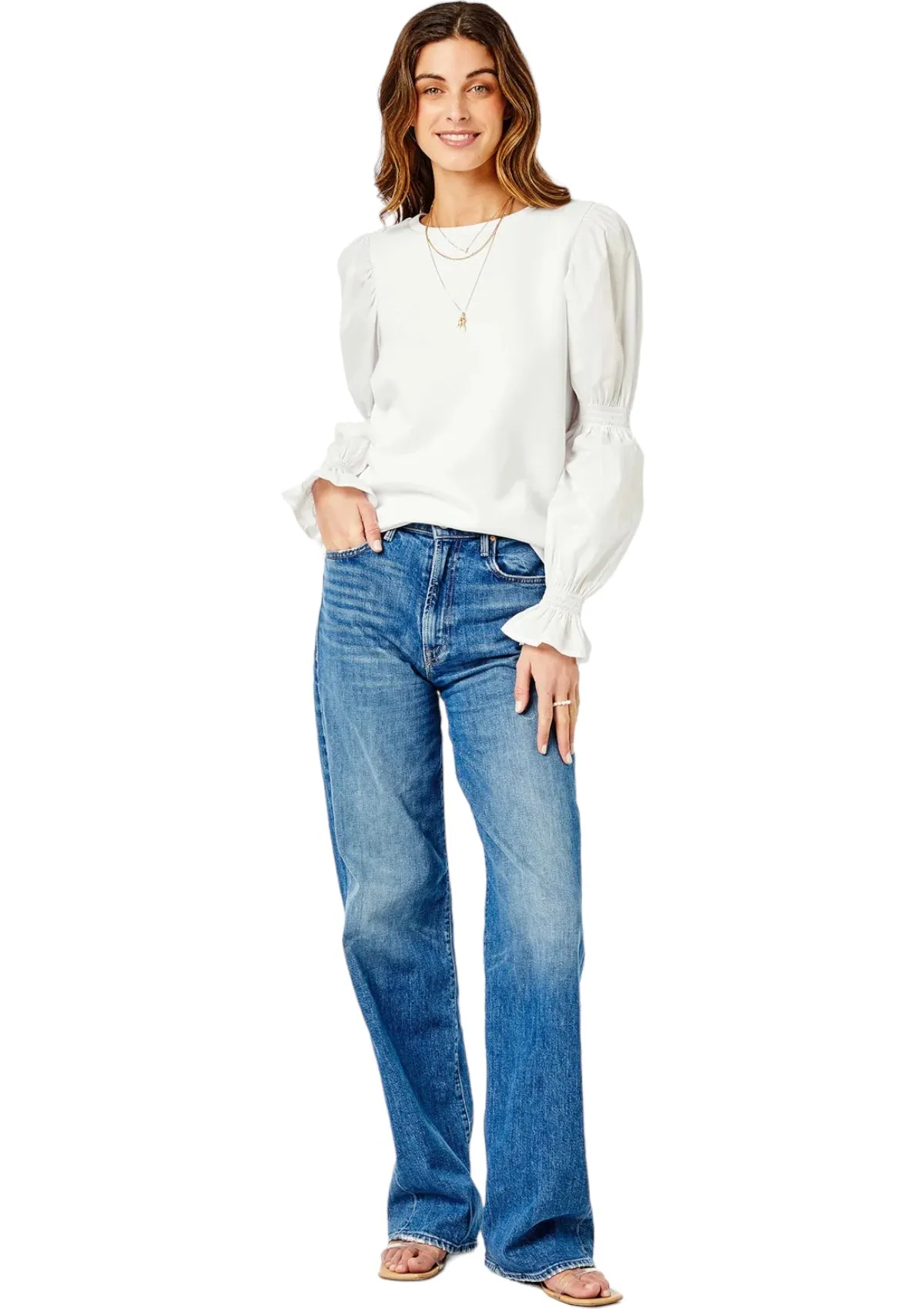 Prep Pullover | White