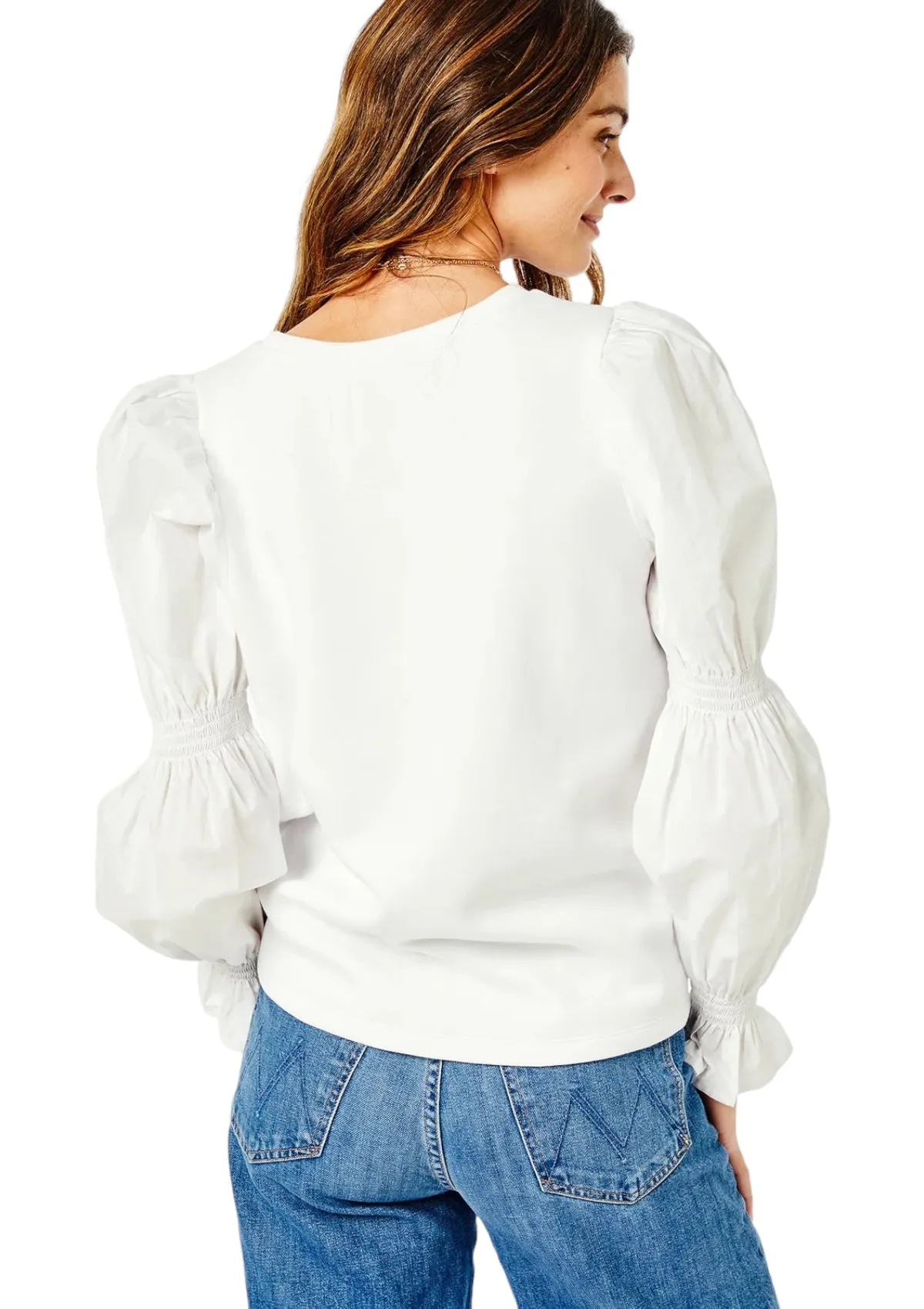 Prep Pullover | White