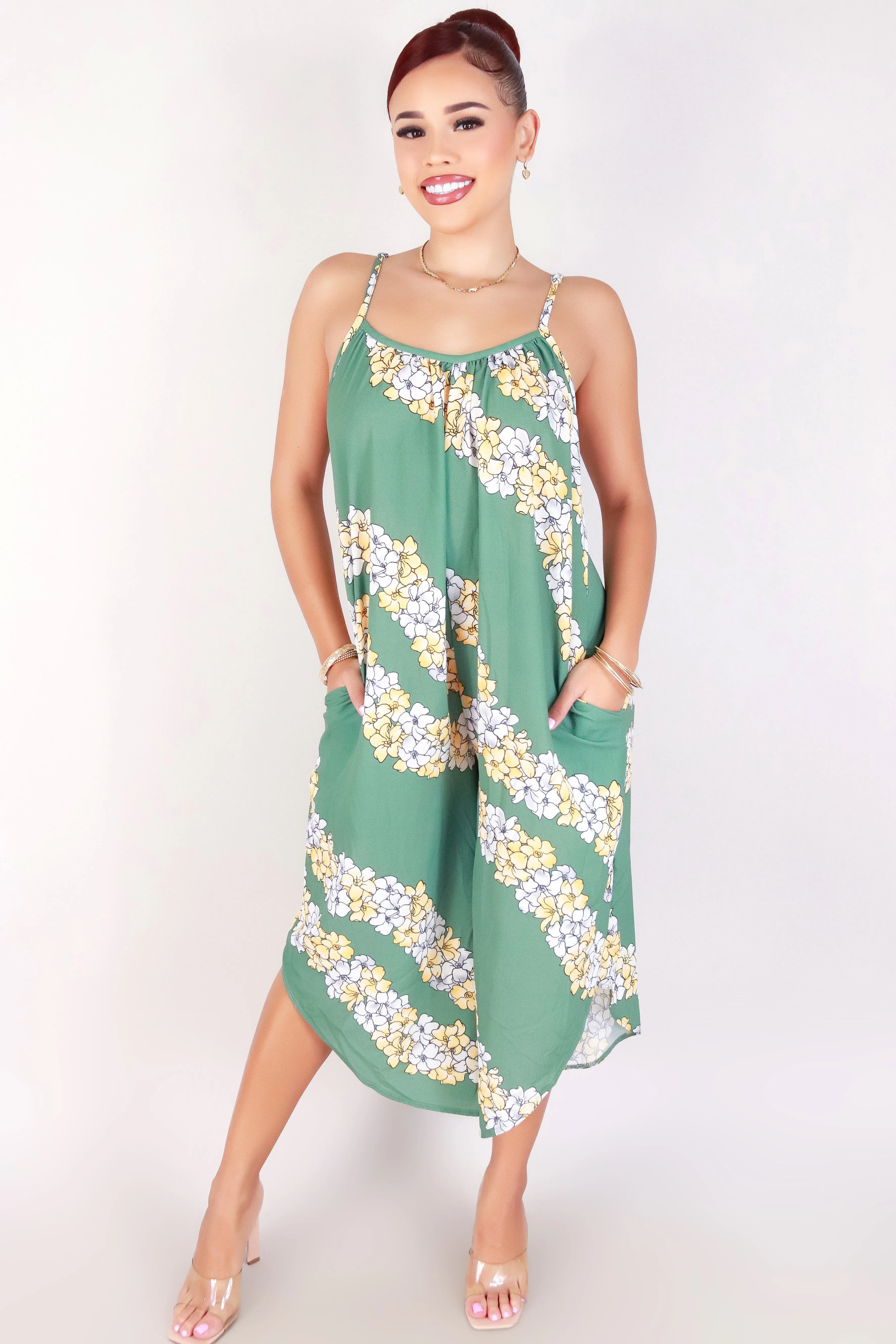 PUAKENIKENI NO WAIST JUMPSUIT