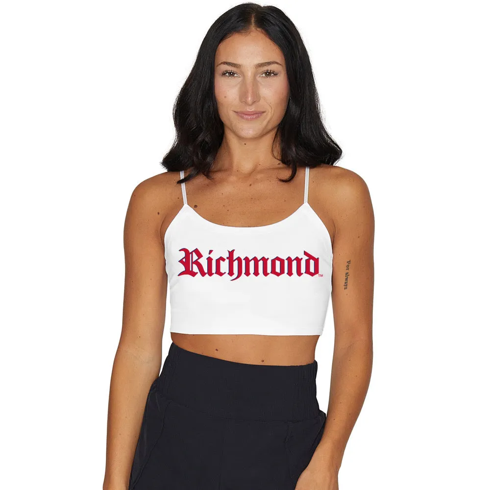 Richmond Spiders White Spaghetti Tank