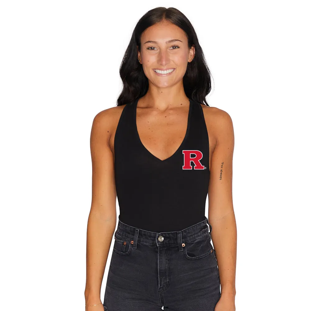 Rutgers Black Bodysuit