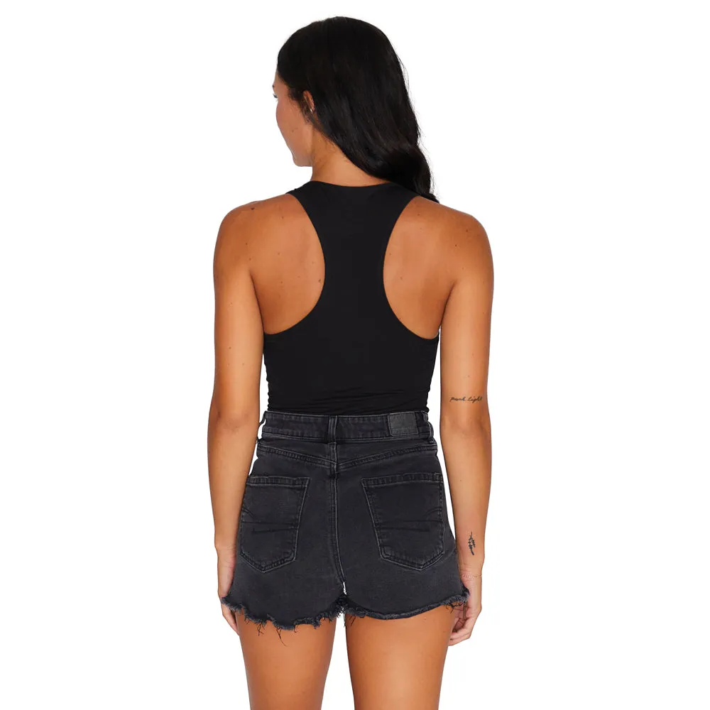 Rutgers Black Bodysuit