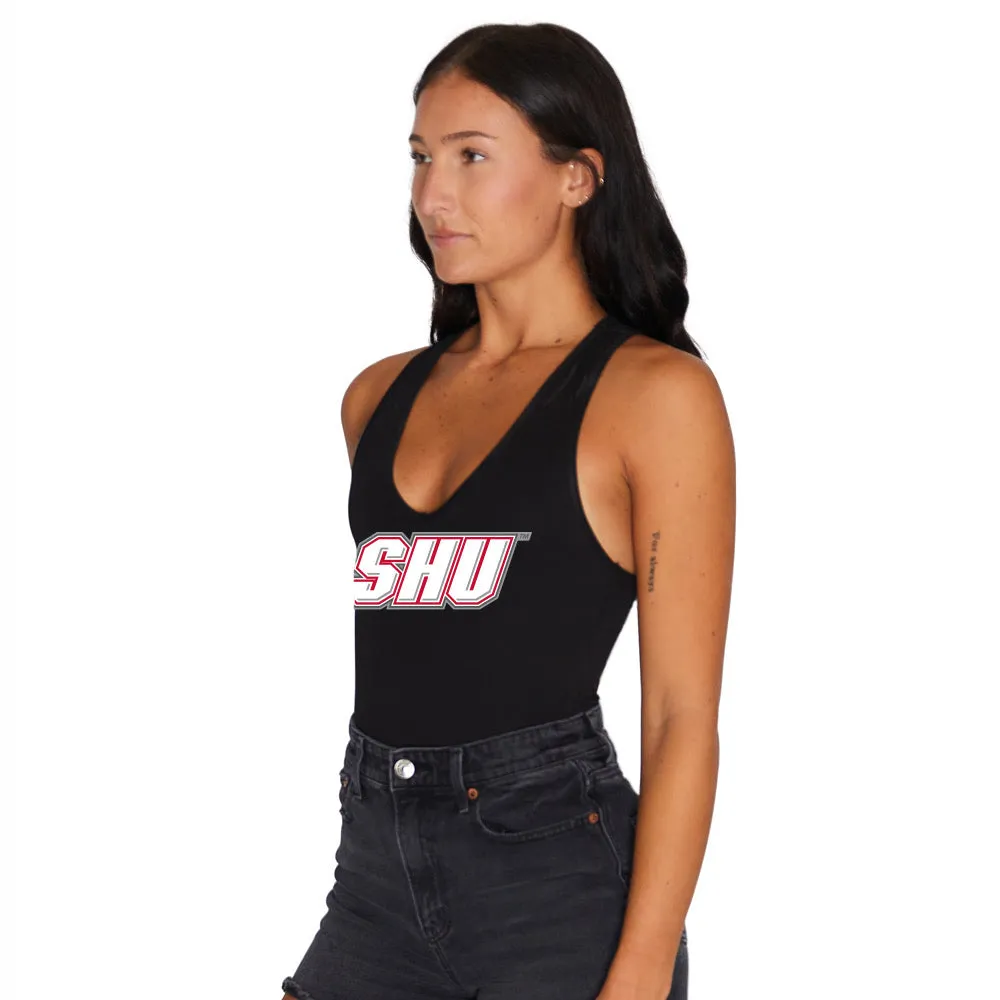 Sacred Heart Pioneers Black Bodysuit