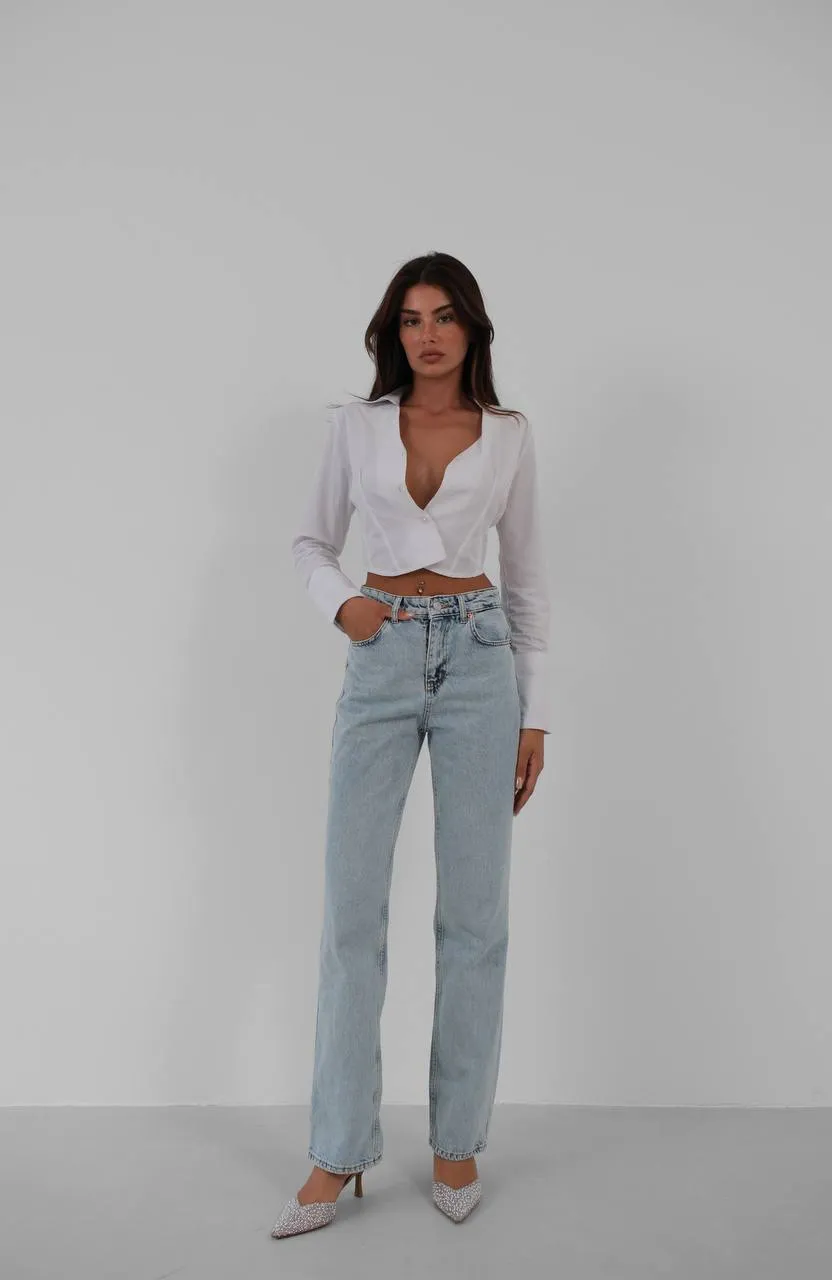 Sculpted Denim Jeans |