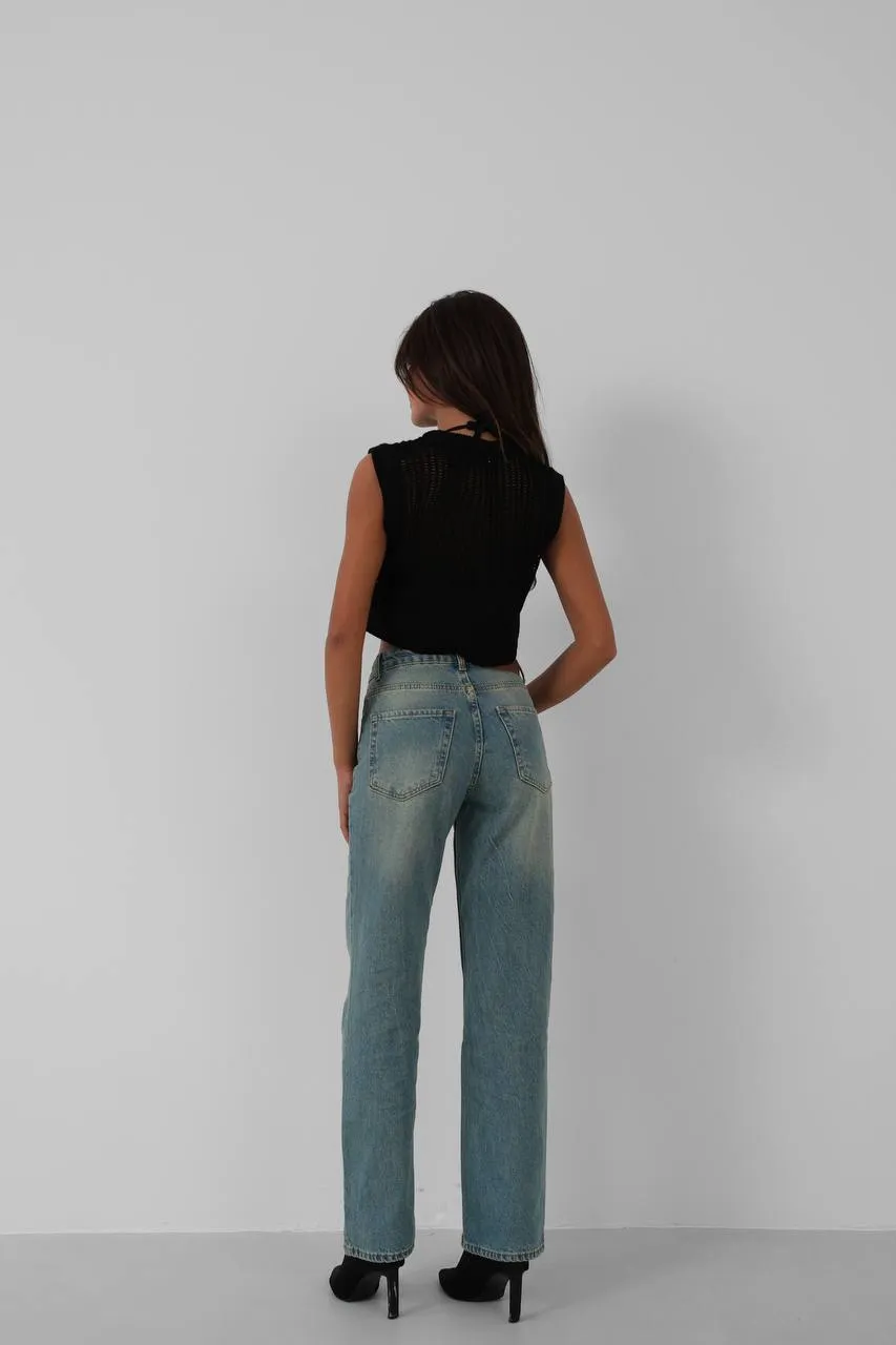 Sculpted Denim Jeans |