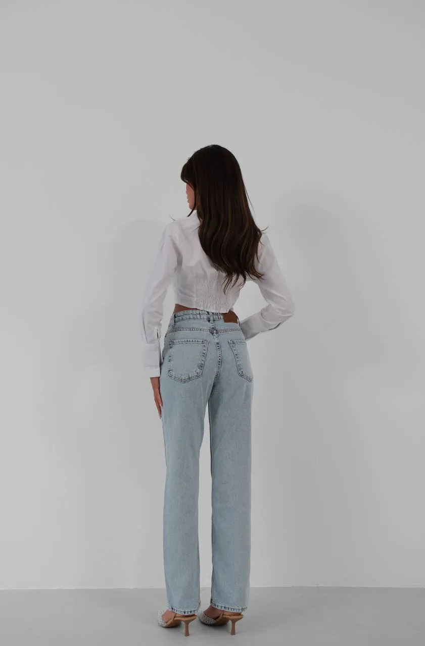 Sculpted Denim Jeans |