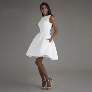Short Prom Dress Backless A Line Short Evening Party Dress