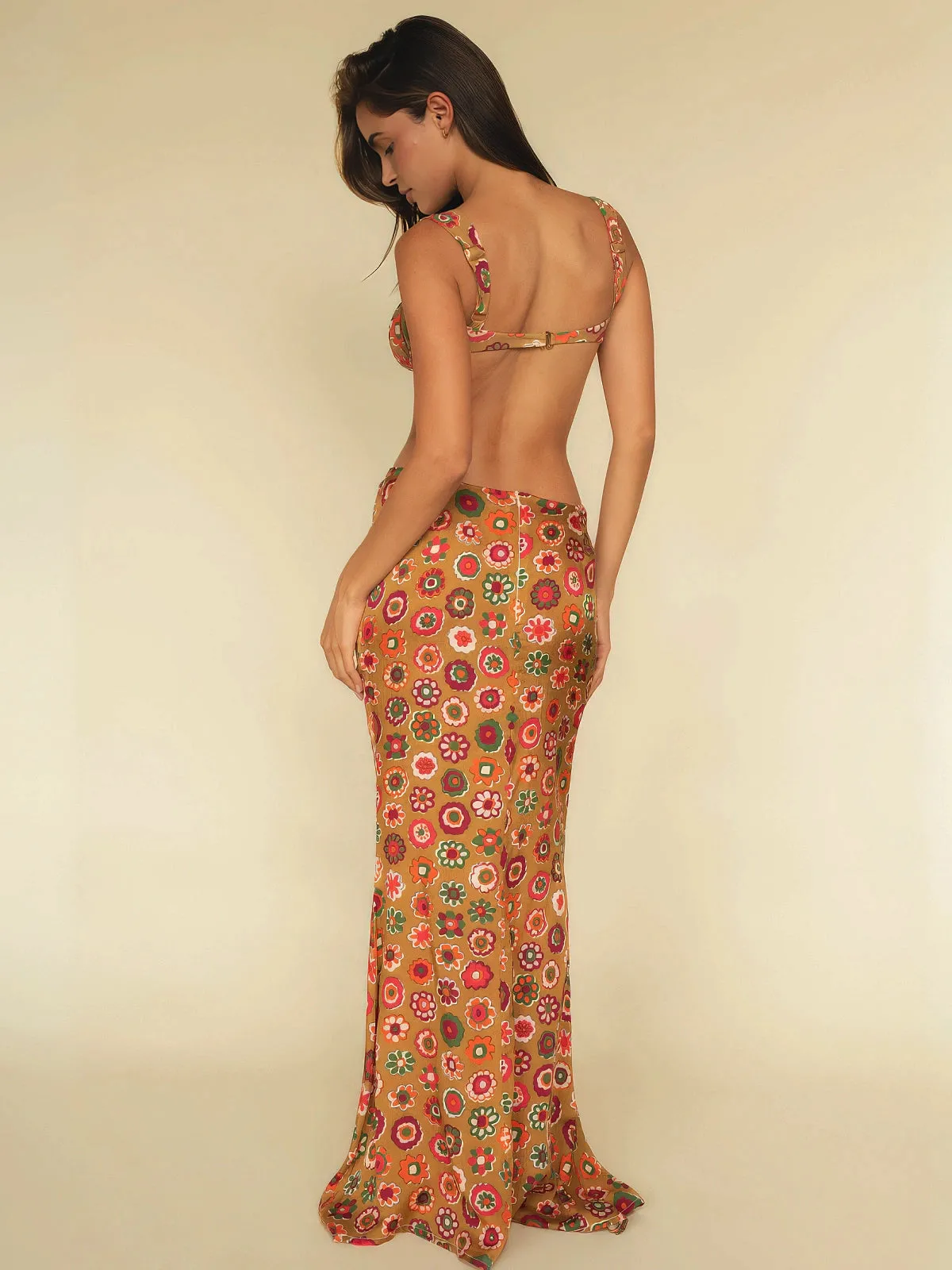 Silk Natalia Skirt ::RET
