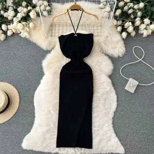 Slim Elastic Bodycon Party Dress
