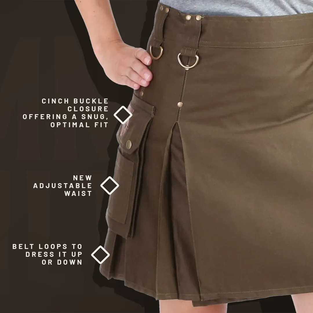 The Rhona Kilt - Plum