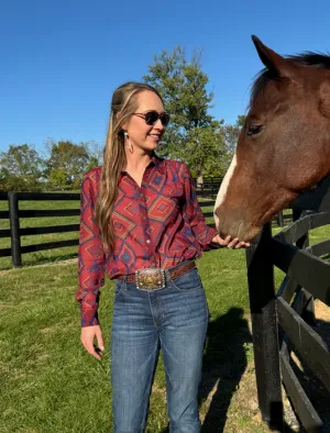 Thornwood Tailored Sheer Blouse by Tasha Polizzi