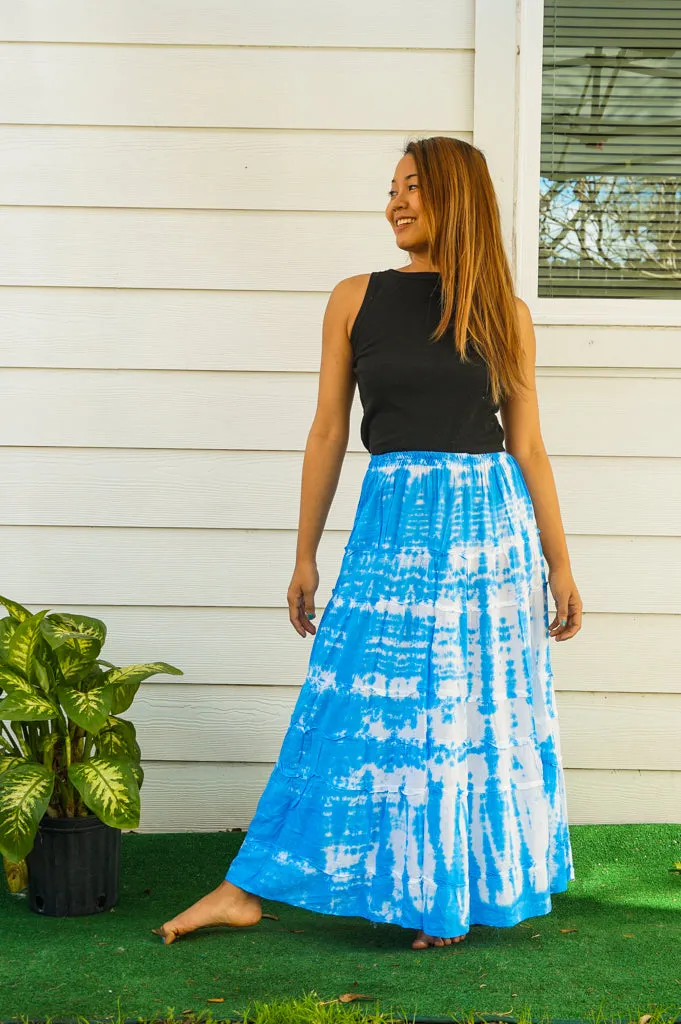 Tidal Waves Maxi Skirt