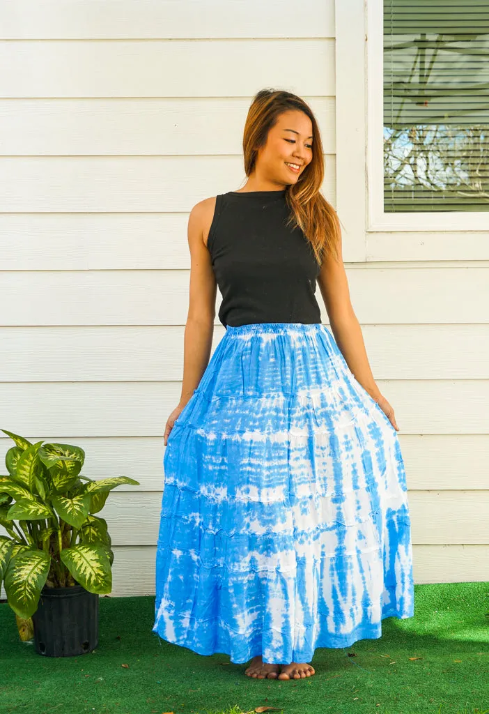 Tidal Waves Maxi Skirt