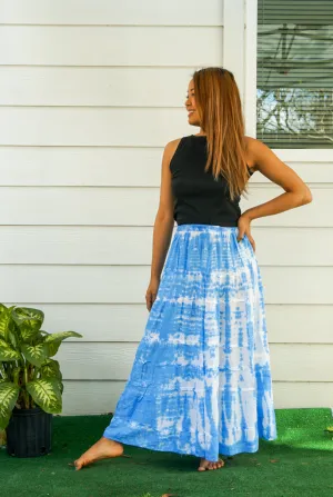 Tidal Waves Maxi Skirt
