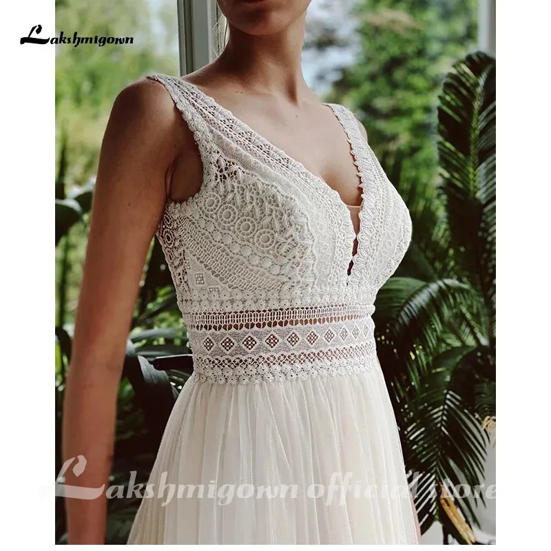 Wedding Dresses Lace Bridal Gowns tulle A-Line Wedding gown