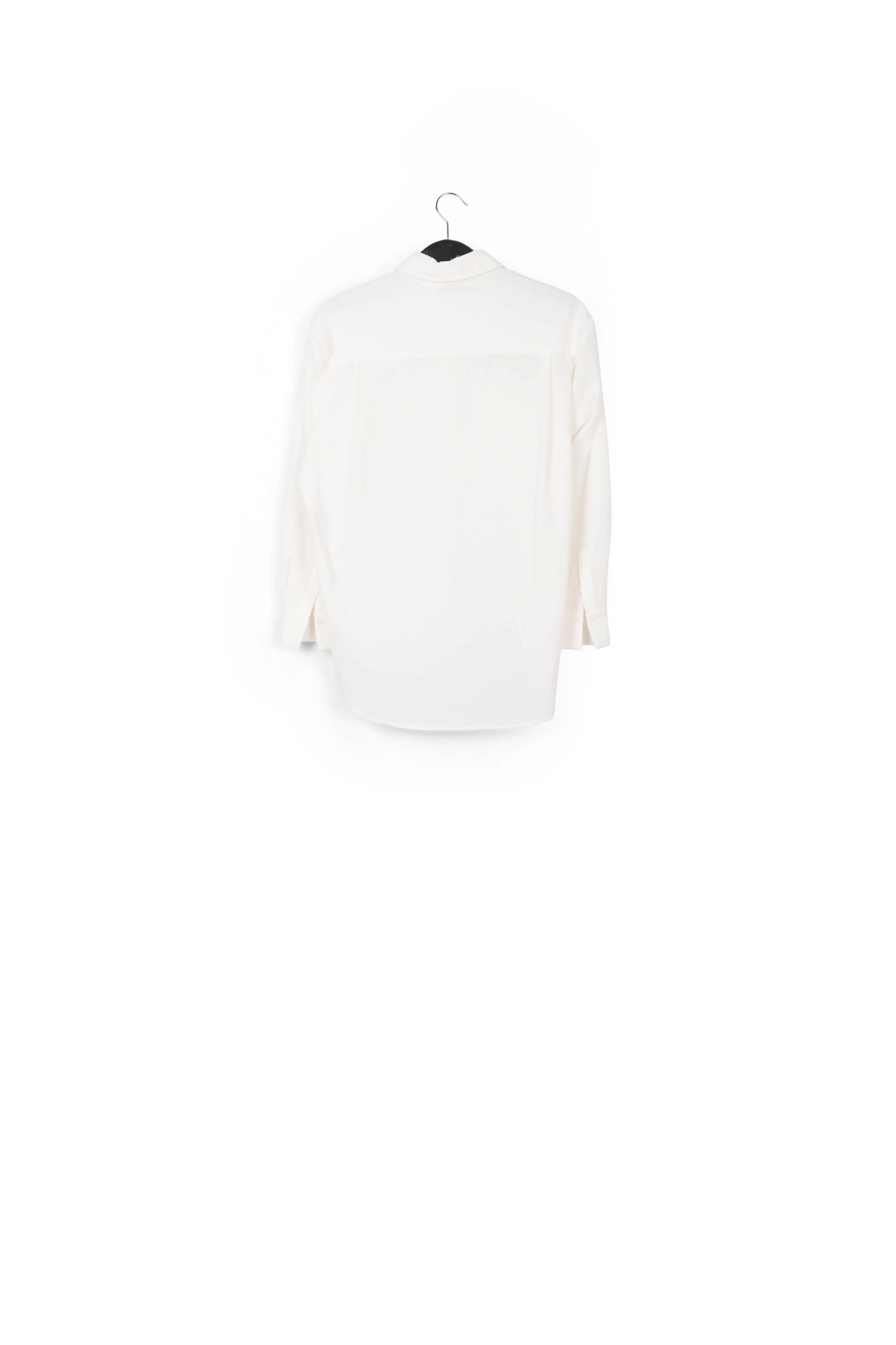 White oversized shirt