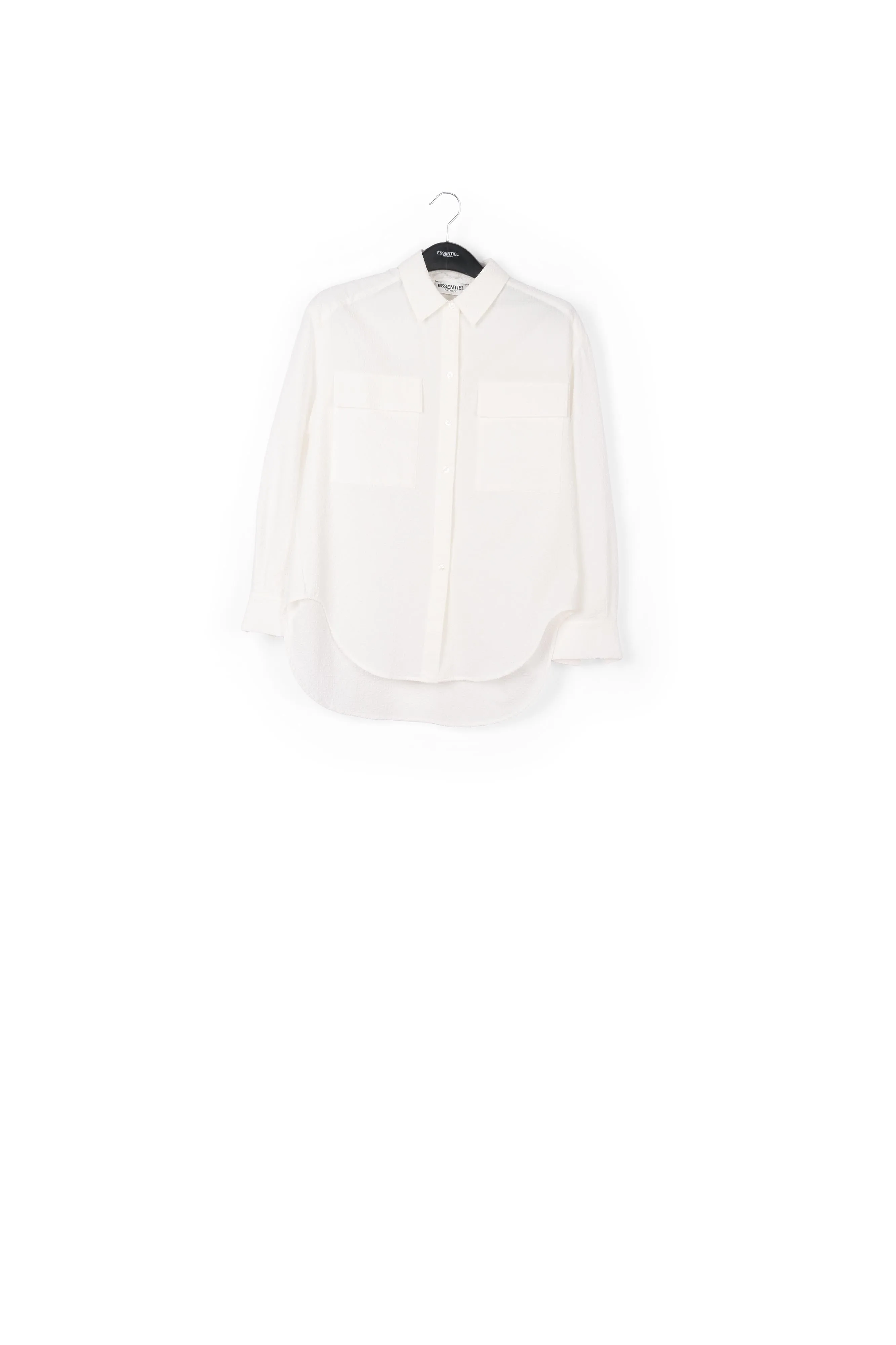 White oversized shirt