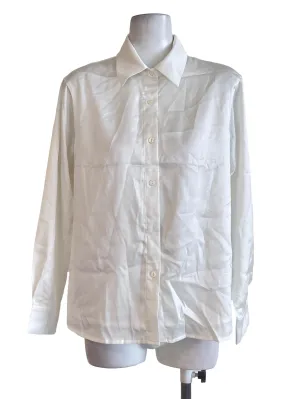 White Satin Shirt