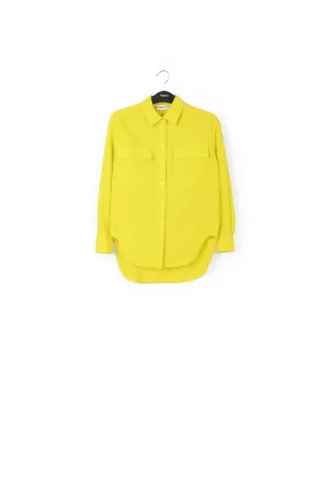 Yellow oversized shirt