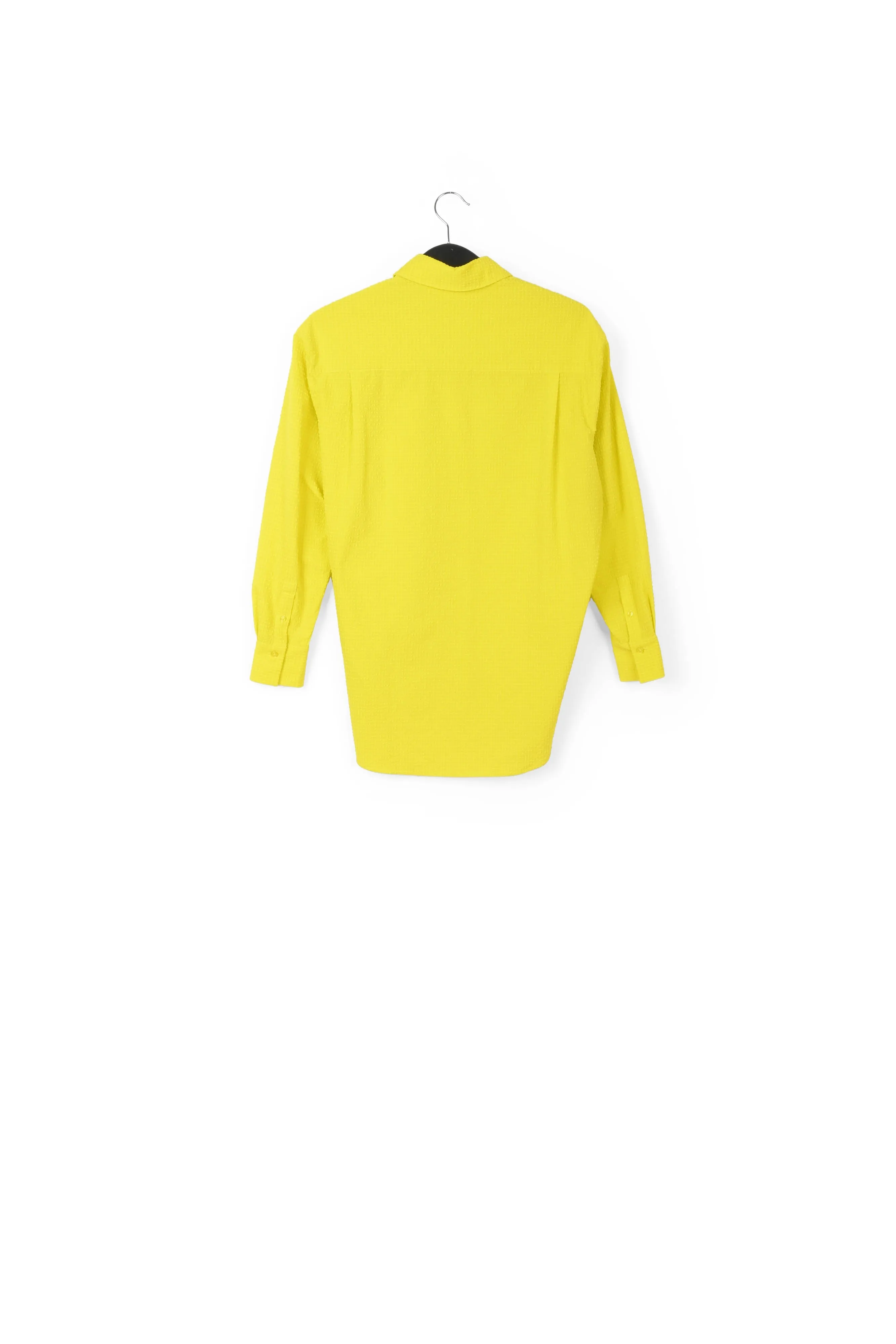 Yellow oversized shirt